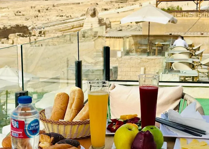 Inside Pyramids Hotel