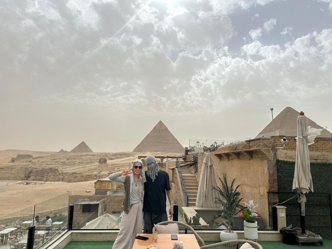 Inside Pyramids Hotel