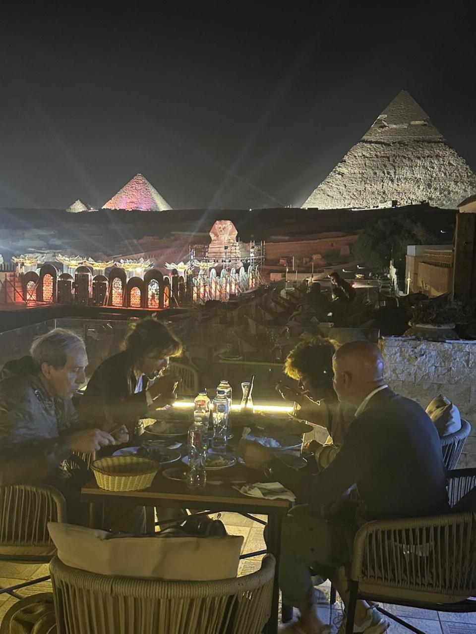 Inside Pyramids Hotel Nazlet el-Sisi